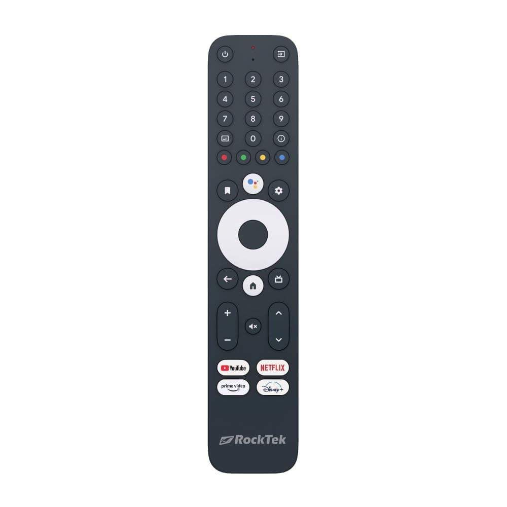 RockTek G20 Bluetooth Voice Remote Control for Google TV and Android TV (Exclusive for G2 TV Box, Limited Functionality with Other Devices)