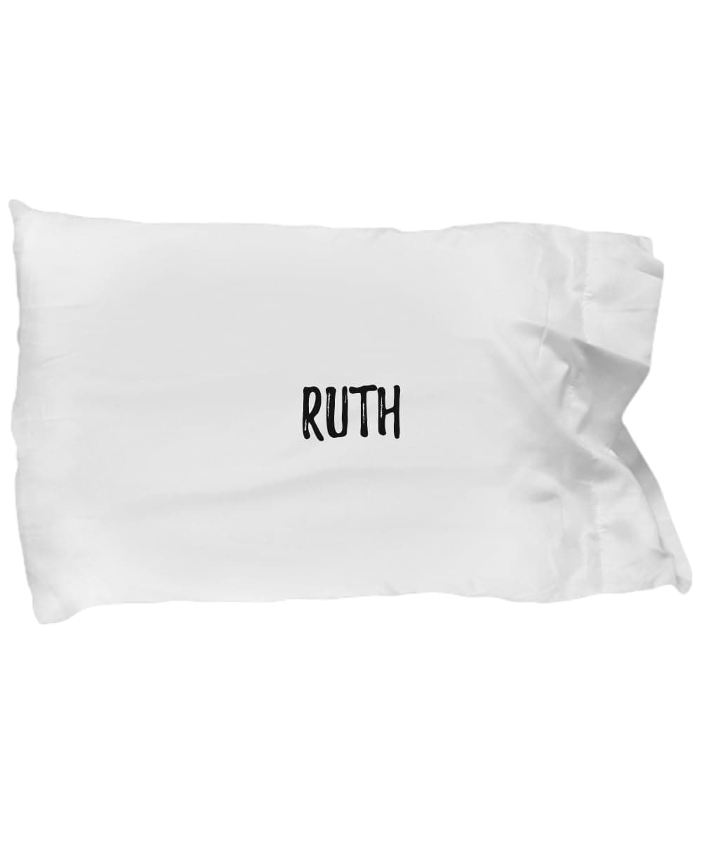 EzGift Ruth Pillowcase Custom Name Personalized Gift Idea Pillow Cover Case 20x30