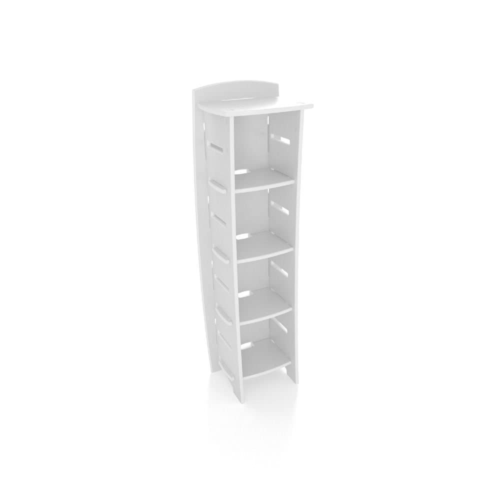 Legare 59-Inch-by-18-Inch Bookcase, White