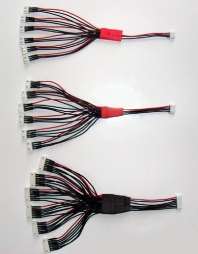 Parallel (6X) JST-XH Balance Adapter 4S