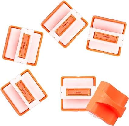 Maykela 6 Pieces Paper Cutter Replacement Blades,Refill Cutting Replacement Blades Paper Trimmer Cutting Blades Paper Cutting Blades Photo Cutter Tools (Orange)