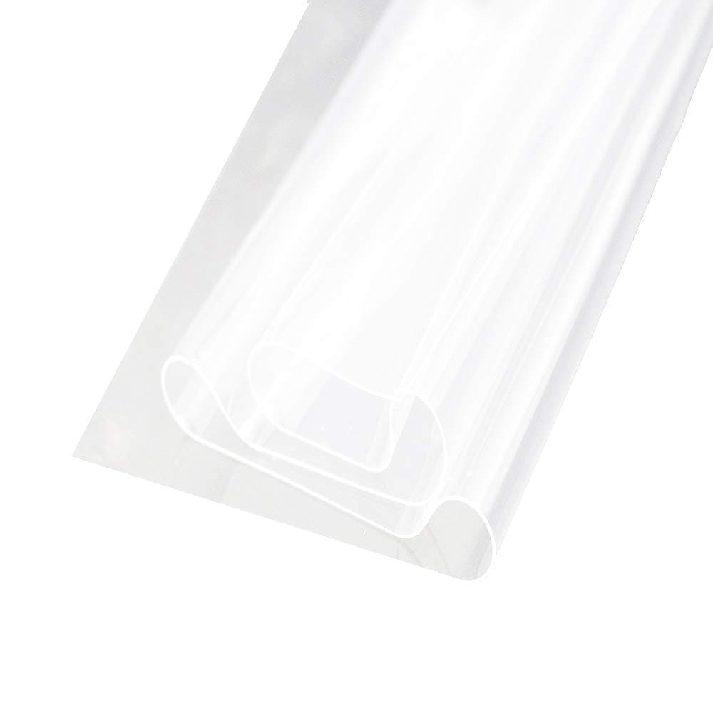 2 Pcs Silicone Rubber Sheet High Temp Thin Transparent Heat-Resistant Replacement Pad 305 x 500mmx1mm