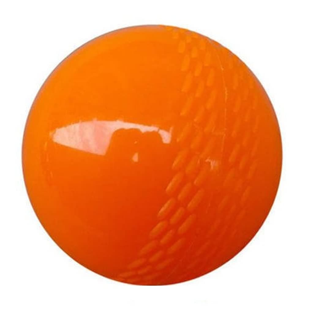 Venom Soft Cricket Balls Practice, Training for All Age Group, Recommended for Indoor/Outdoor Street & Beach Cricket (Pack of One) (Orange), Standard - Silicone, Rubber