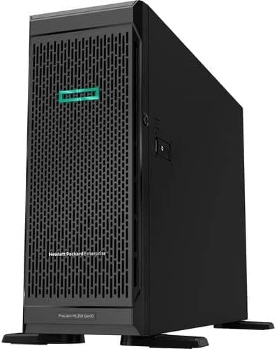 HP High-End Tower Server 52-Core 256GB RAM 3.84TB ML350 G10 (Renewed)