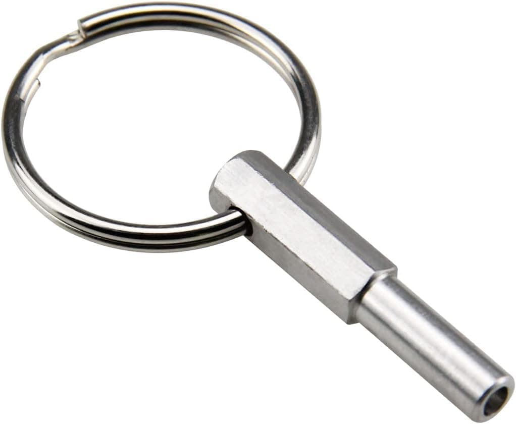 Open Security Oval Head Screws, 316 SS Service Repair Tool Key, Magnetic (Magnetic, short)