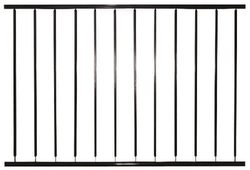 Village Ironsmith MR450 Decking Railings, Black