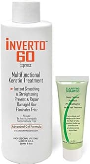 INVERTO REVOLUTION 60 Advanced Gel Complex Brazilian Keratin Blowout Treatment (Long Hair-180ml)
