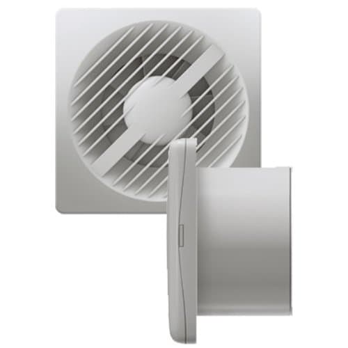 Select 100mm SELV Fan Timer & Pull Cord With Gravity Shutters