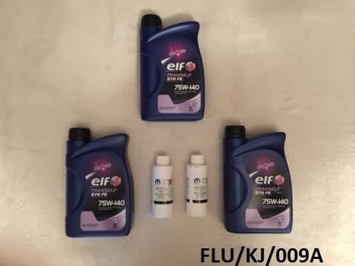 Mopar ELF Front & Rear Differential Fluids SET Cherokee XJ & KJ 1984-2007