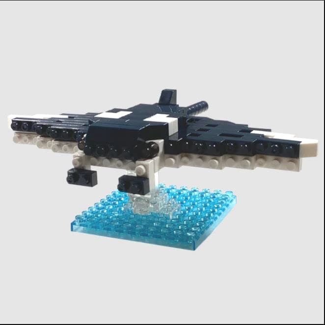 DAISO Manta Ray Petit Block from Daiso Japan