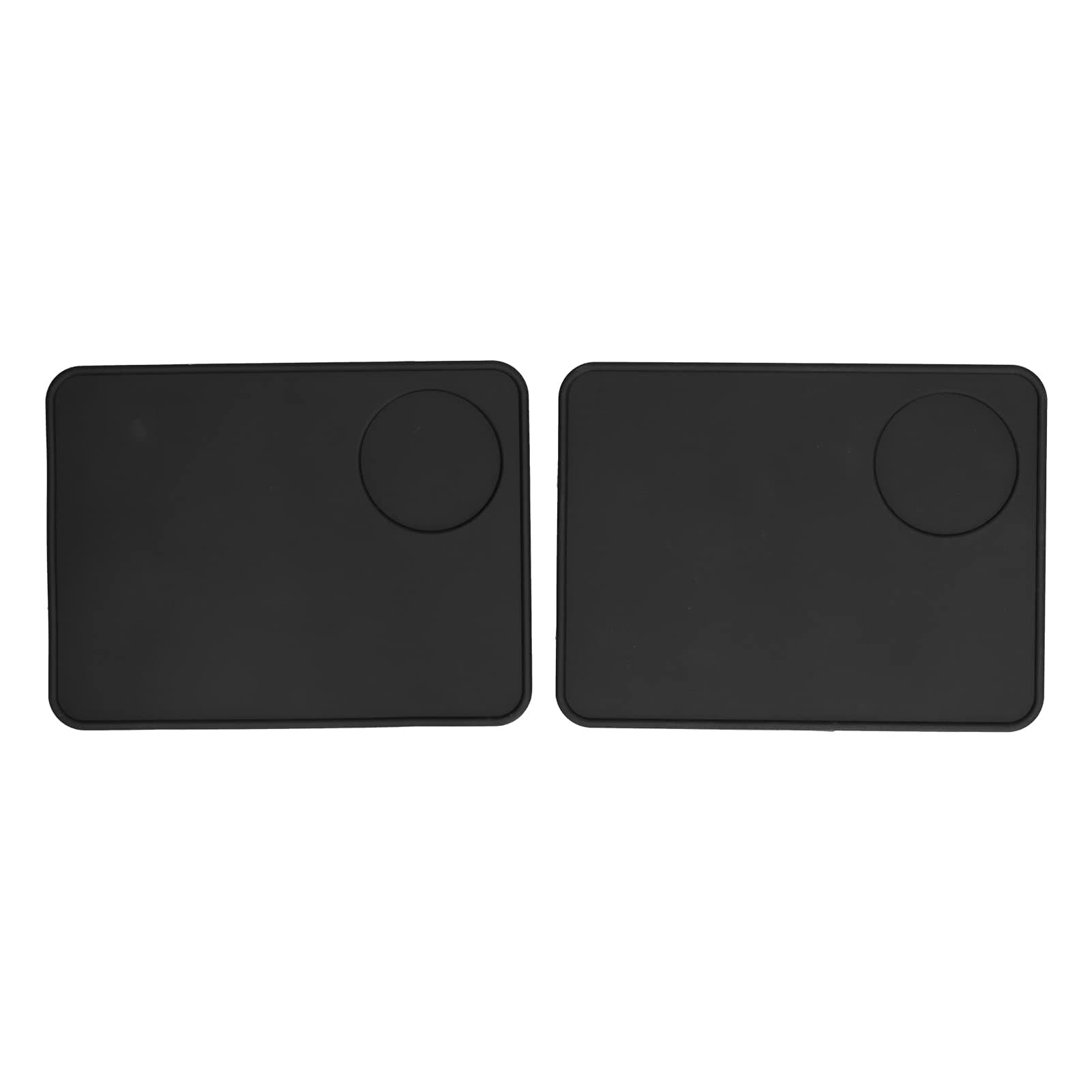 Coffee Pad, Raised Edge Fine Workmanship Coffee Tamper Mat Flexible and Durable Odorless for Home Kitchen Bar'$