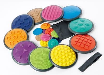 OCCUPATIONAL THERAPY TACTILE DISCS FOR AUTISM AND SENSORY INTEGRATION