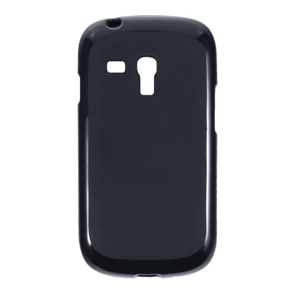 Soft Case Compatible with Samsung Galaxy S3 Mini i8190, Slim Shockproof Bumper Protective Back Cover, Anti-Scratch Flexible Shell, Grip-Friendly(Black)