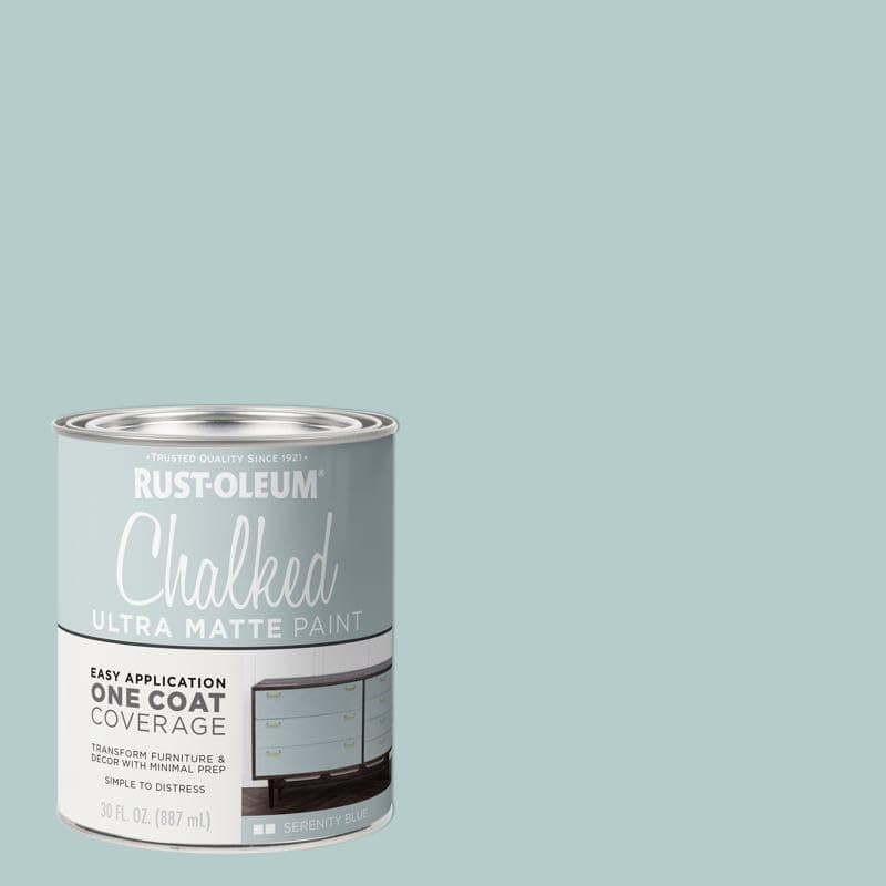Chalked Serenity Blue Chalk Paint 30 oz.2