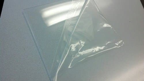 10 PETG CLEAR PLASTIC SHEETS 12" X 12" X 0.020"