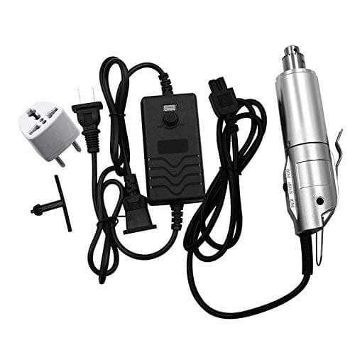 Mini Electric Drill Adjustable Speed DIY Engraving Grinder Chuck 0.3-4mm,Power Tools Hobby Drill Electronic Grinder for Carving, Cutting, Polishing, Woodworking Art Work