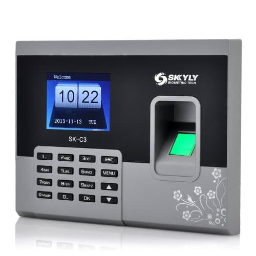 Generic Fingerprint Time Attendance System - 2. 8 Inch 320x240 Display, 150000 Record Capacity