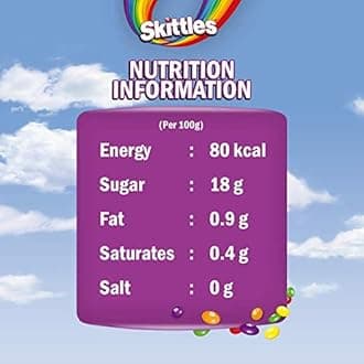 Skittles Bite-Size Fruit Candies, Wild Berry, 33.6Gram