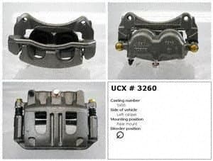 10-3260S Front Brake Caliper
