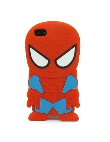Silicone Superhero Cell Phone Case for Apple Iphone 5/5s (Spiderman)