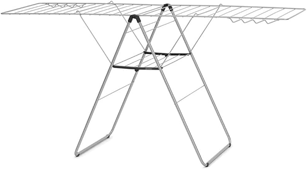 Hangon Drying Rack, 25 metres Metallic Grey