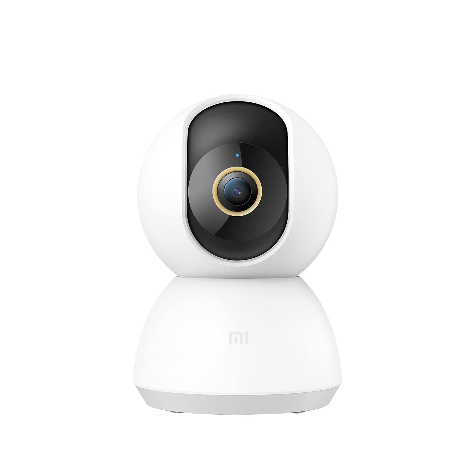 Xiaomi Mi 360 Home Security Camera 2K, Surveillance Camera, AI Intelligent Human Detection, Night Vision, 2K Resolution, Human Detection with AI -6P Lens -Aperture F1.4, White