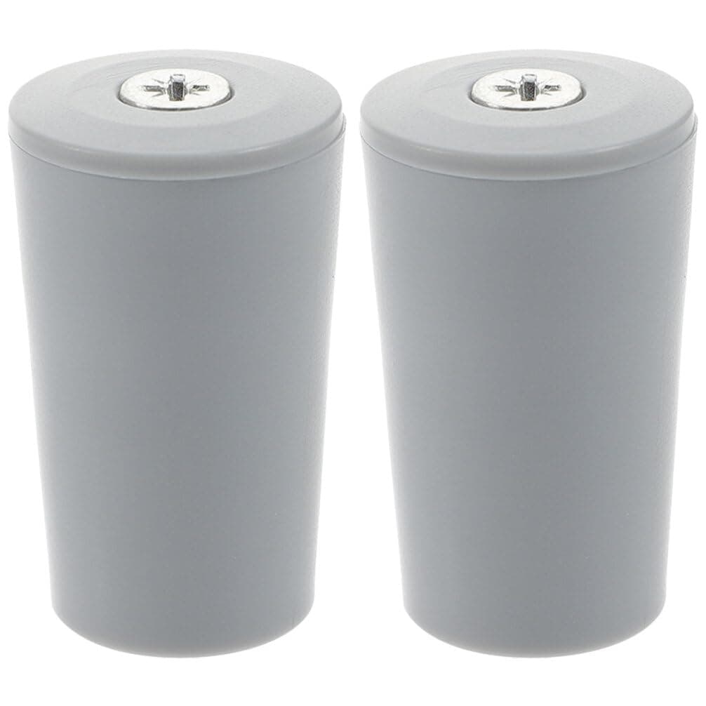 STOBOK Roller Shutters Stop Replacement 2pcs Roller Shutter Bracket Buffer Furniture Fittings Plastic Buffer Stoppers Roller Shutter Hardware for Home Office Grey