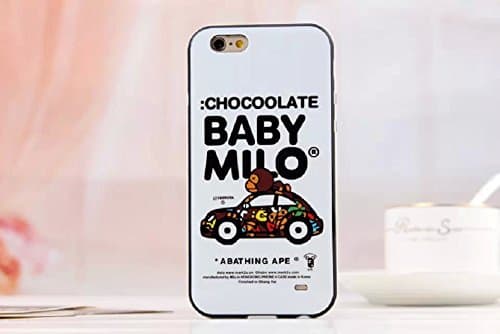 iPhone 6 Case, VICI SKY® 4.7" Inch TPU Soft Case Rubber Silicone Skin Cover for iPhone 6 Colorful Printed(24STYLES) (Chocolate Baby Milo Car) Unknown Binding