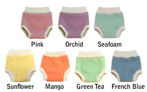 Wool Pull-up Diaper Cover - Seafoam - Large (18-30+ lbs.)