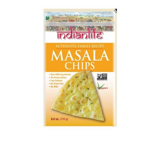 Indian Life Masala Chips, 6 Ounce -- 12 per case.