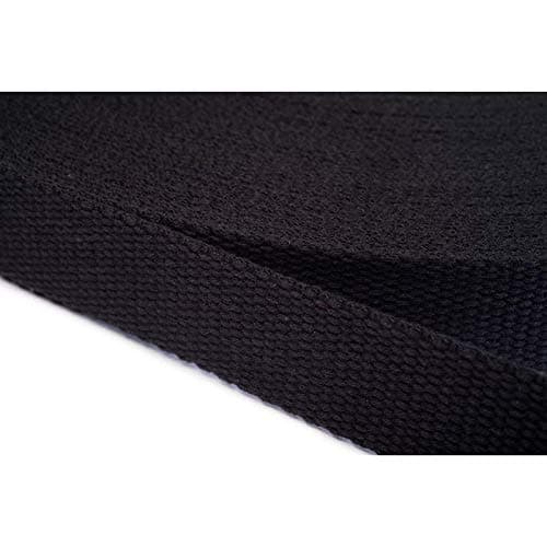 Cotton Webbing, 30 mm, 6 Meters, Black