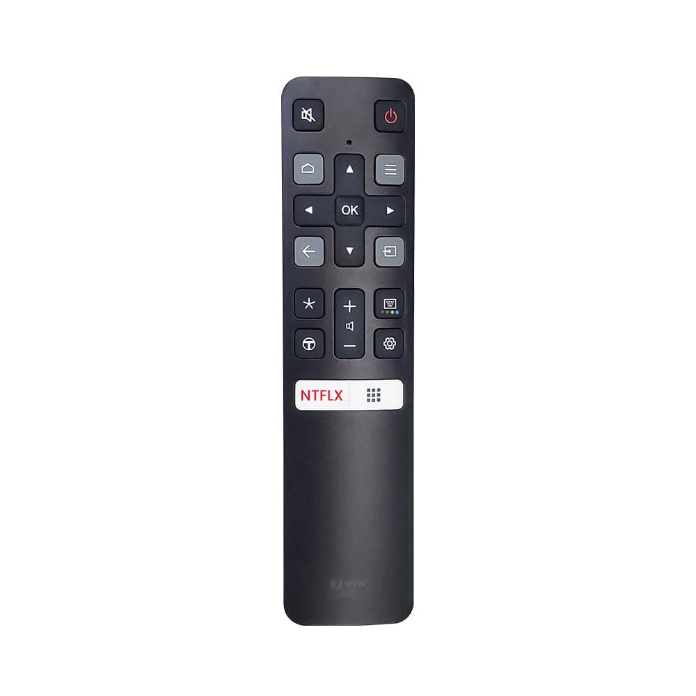 7-Seven TCL Remote Control Smart TV RC802V Remote Compatible for TCL TV 55EP680 40A325 49S6500 55P8S 55P8 50P8 65P8 40S6500 43S6500FS 49S6800FS 49S6800 49S6510FS(Without Google Assist/Voice Function)