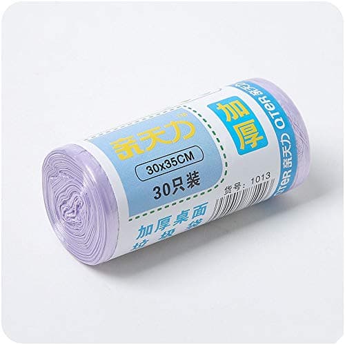 Office Desk Small Clear Tiny Mini Recycling Garbage Trash Can Bags Disposable Black Pink Blue Purple Cute for Car Indoor Bath Bathroom Kitchen Under Cabinet Simple Diaper Dog Gallon Baby Human