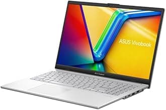 (Upgraded) VivoBook 15 Slim Everyday Computing | Intel Core i3-1315U | 8GB RAM, 512GB SSD | Intel UHD Graphics | 15.6" FHD (1920 x 1080) | WIN 11 Pro | Silver Colour | ENG-ARB Keyboard |