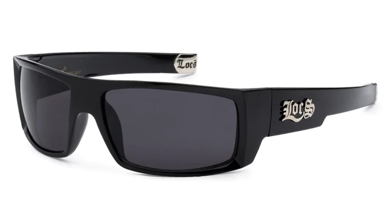 Men's Original All Black Hardcore Sharp Square OG Sunglasses