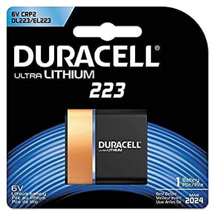 Duracell 223, CR-P2 Battery