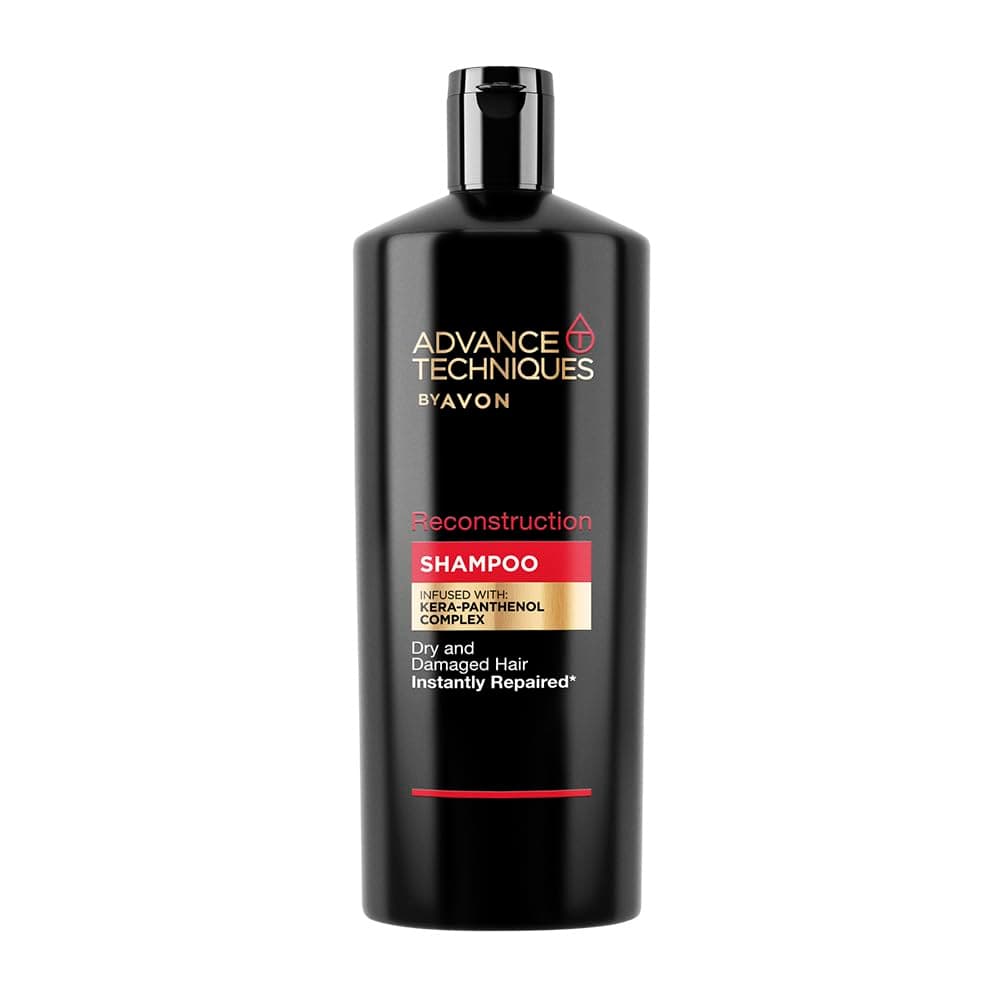Advance Techniques Reconstruction Shampoo Infused with Kera-Panthenol Complex for Dry and Damaged Hair - 700ml