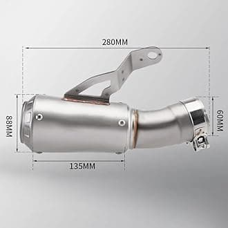 Exhaust Systems Motorcycle Exhaust Pipe Modified Stainless Steel Exhaust Muffler System For B&MW S1000RR 2019-2024 Year Muffler Silencer(B)