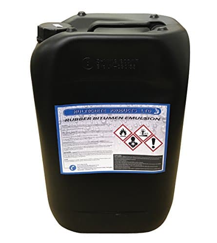 Bitumen Roofing Emulsion, Rubber Liquid (25 litres)