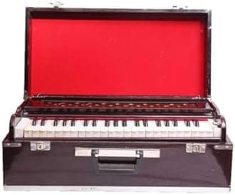 SG Musical Store Folding Professional Harmonium 42 Keys Chudidaar with Carry Bag