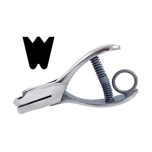 Hole Punch - Letter W - 3/16"