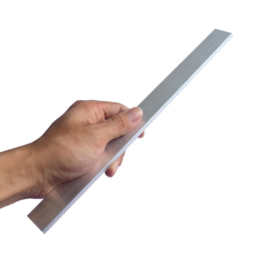 2 Pcs 1/4" X 1" Square Aluminum Flat BAR 16" Long .6061 Aluminium, 6mm X 25mm X 406mm Aluminum Flat Plate, T6511 Solid New Mill Stock