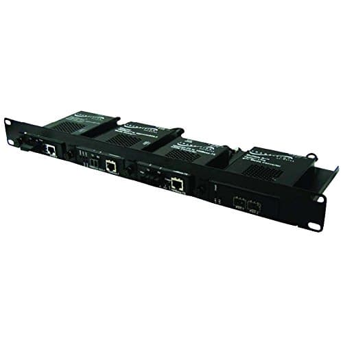 TRANSITION NETWORKS RMS19-SA4-01-B / Rack Mount for Media Converter / 19IN RACK MOUNT TRAY F/ 4XMEDIA CONVERTERS