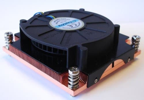ITO-8-E 1U CPU Cooling fan w/ PWM blower - Socket LGA 2011 Square (80x80 mounting)