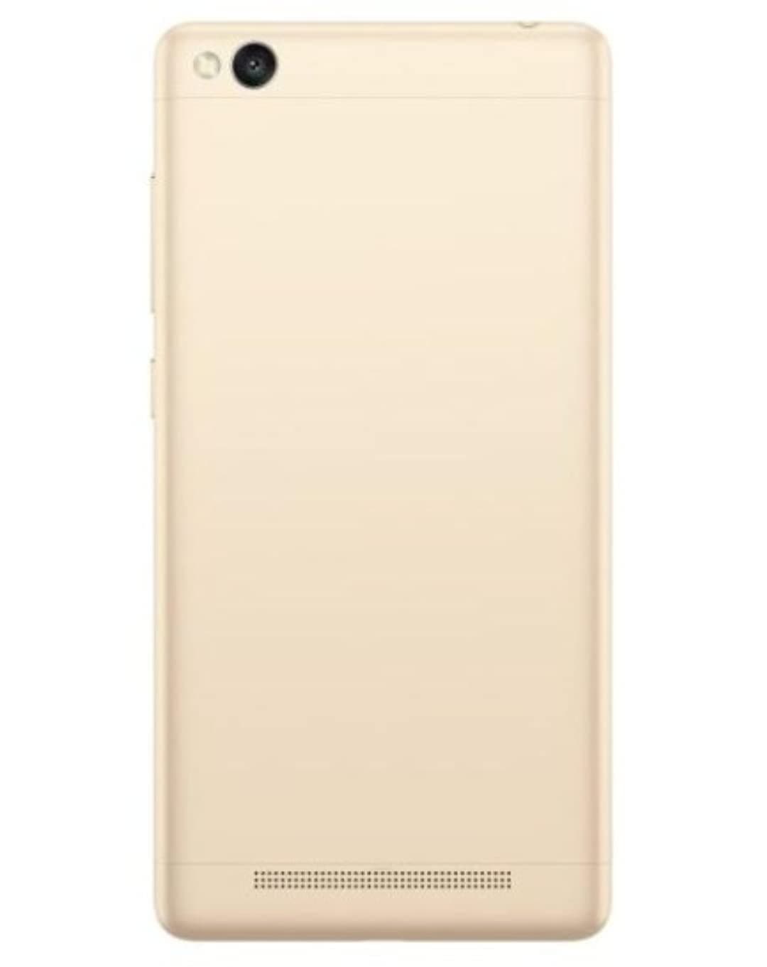 Backer The Brand Replacement Back Door Housing Cover Panel Mettel Body for Xiaomi Redmi 3s (with ON/Off and Volium Control Switch) - Gold