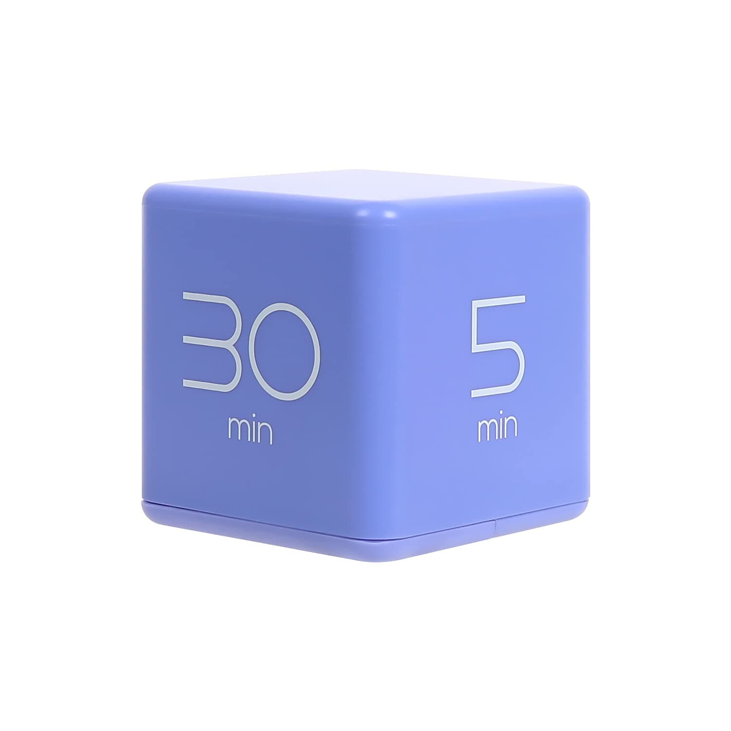 mooas Cube Timer, Time Management, Kitchen Timer, Kids Timer, Workout Timer, Timer for Studying, Cooking (Violet)