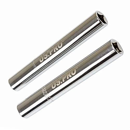 Tools 10MM + 12MM Extra Deep Glow Plug Sockets 6PT 3/8" DR 3647