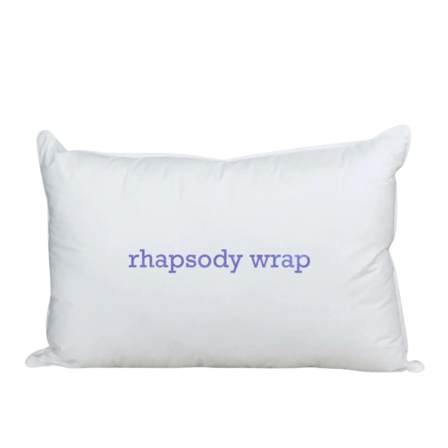 Down Etc Rhapsody Wrap Luxury Hotel 235-Thread Count 100% Down-Proof Soft Preshrunk Cotton Fabric Hypoallergenic Goose Down & Feather Pillow, King (Pack of 1), White