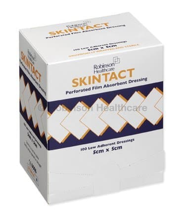 Cestra Skintact Low Adherent Dressing 5 x 5cm 100's