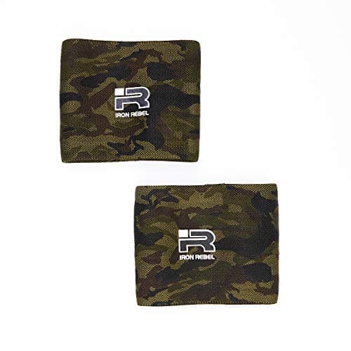 Iron Rebel Elbow Sleeves - Compression Support for Powerlifting, Bodybuilding, Training or Muscle Recovery for Men and Women